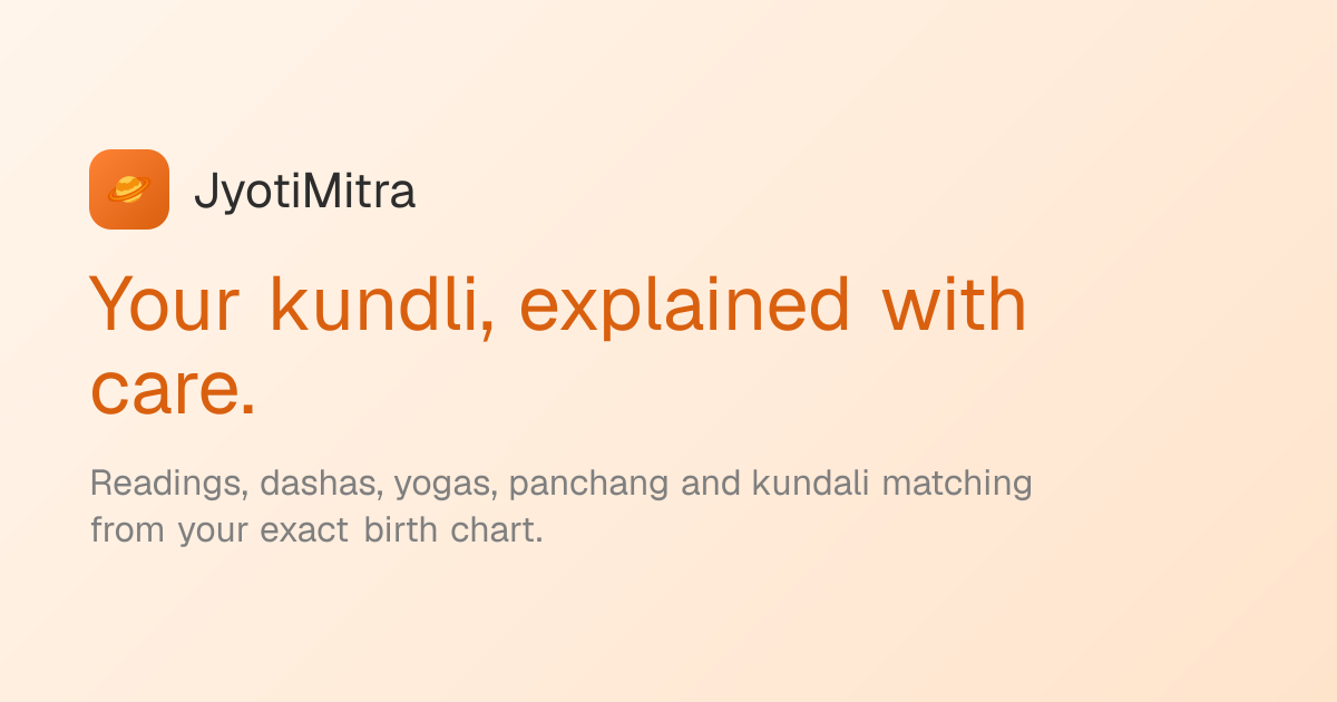 Sade Sati — Meaning, Phases & Remedies (Honest Guide) | JyotiMitra